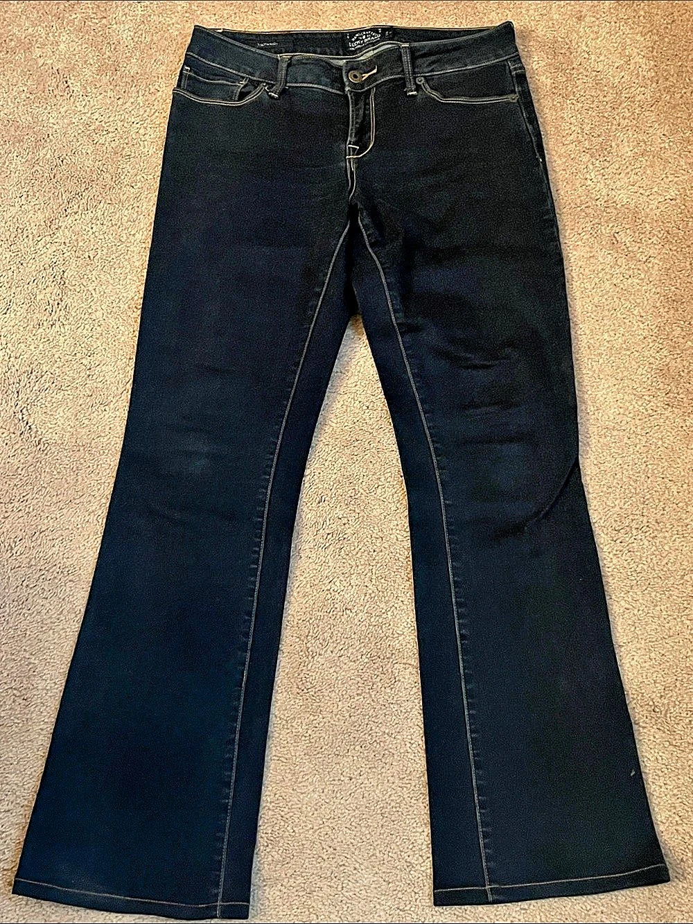 Lucky Brand Lolita Boot Bootcut Jeans Dark Denim Size 8/29